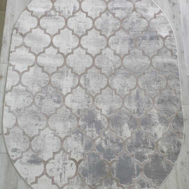 Ковер 36557A OVAL L.BEIGE / L.BEIGE Amatis (Reis)