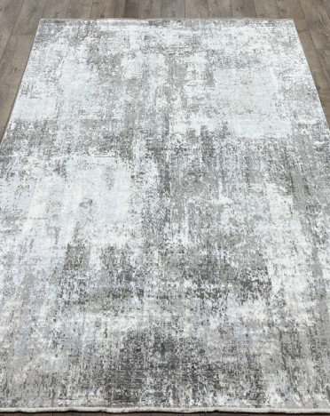 Ковер турецкий V557E MOTION (Акрил, Эвкалиптовый шелк, бежевый, серый)