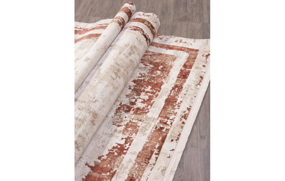 Ковер SI053K - BROWN / BROWN - Прямоугольник - коллекция LISSABON