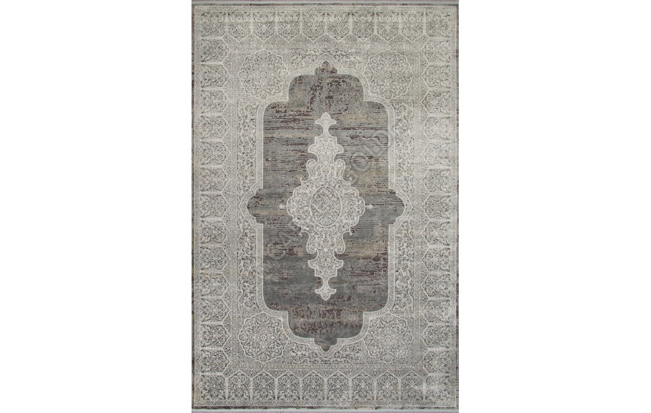 Ковер Y5099F - GREY / GREY - Прямоугольник - коллекция EMPEROS OLIMPOS