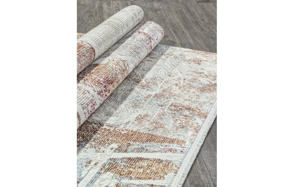 Ковер 00712F - L.BLUE FDY / BEIGE FDY - Прямоугольник - коллекция ASADU