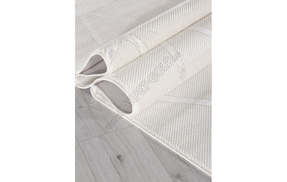 Ковер 28219A - CREAM / CREAM - Прямоугольник - коллекция RUBI